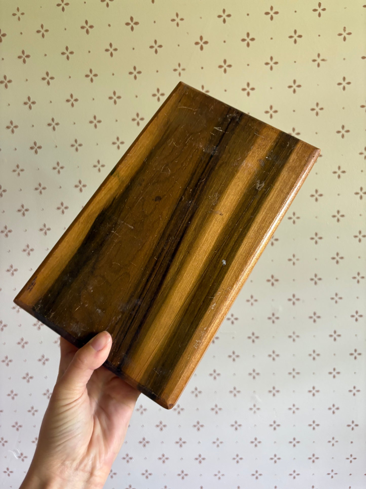 Vintage art supply box | paint & paint palette