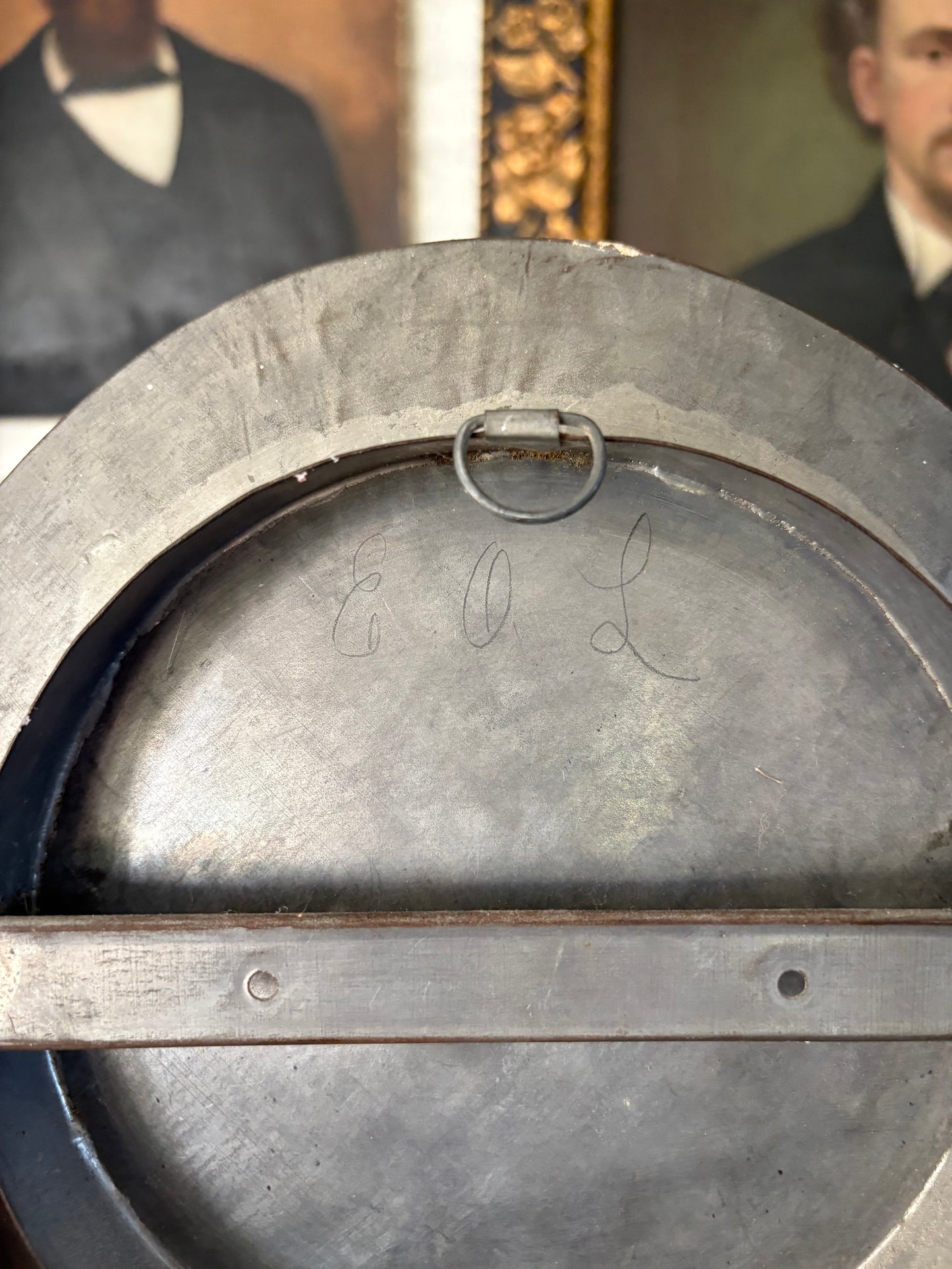 Vintage electric mirrored wall sconce