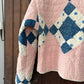 Vintage handmade quilt crewneck