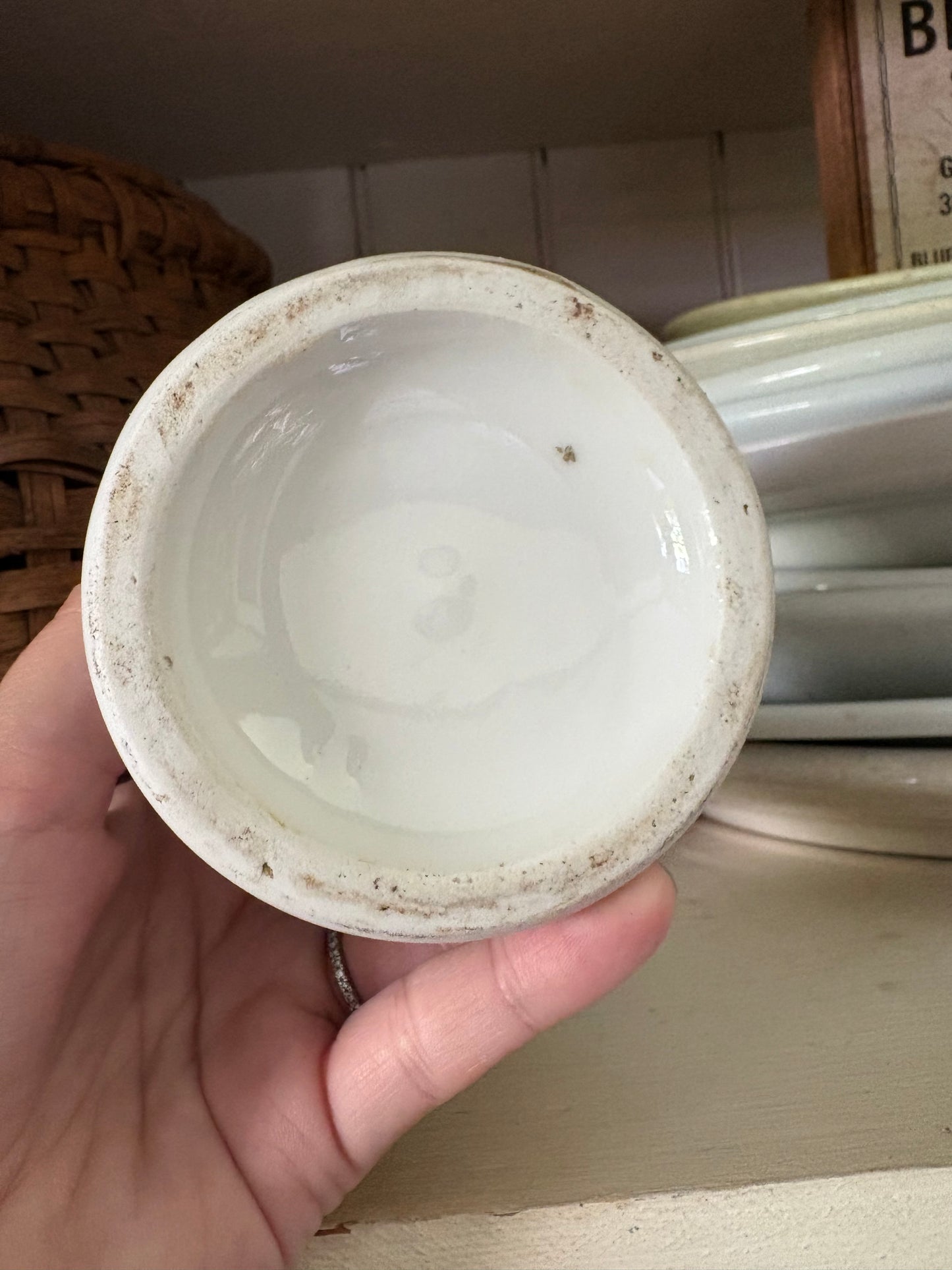 Antique French Ironstone match striker