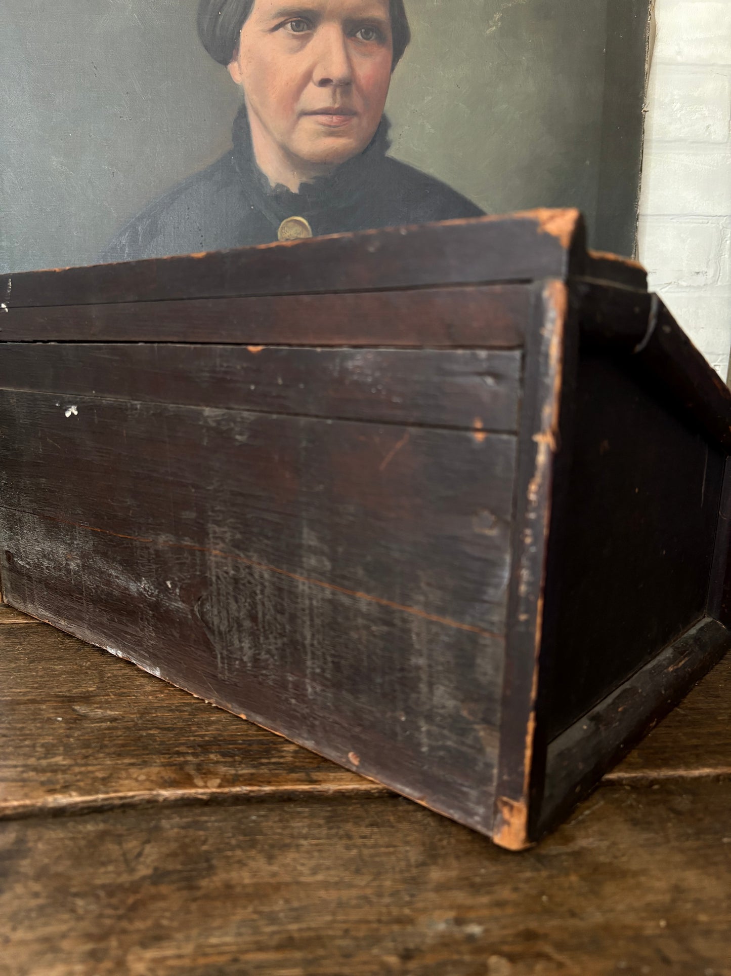 Antique bible & bible box