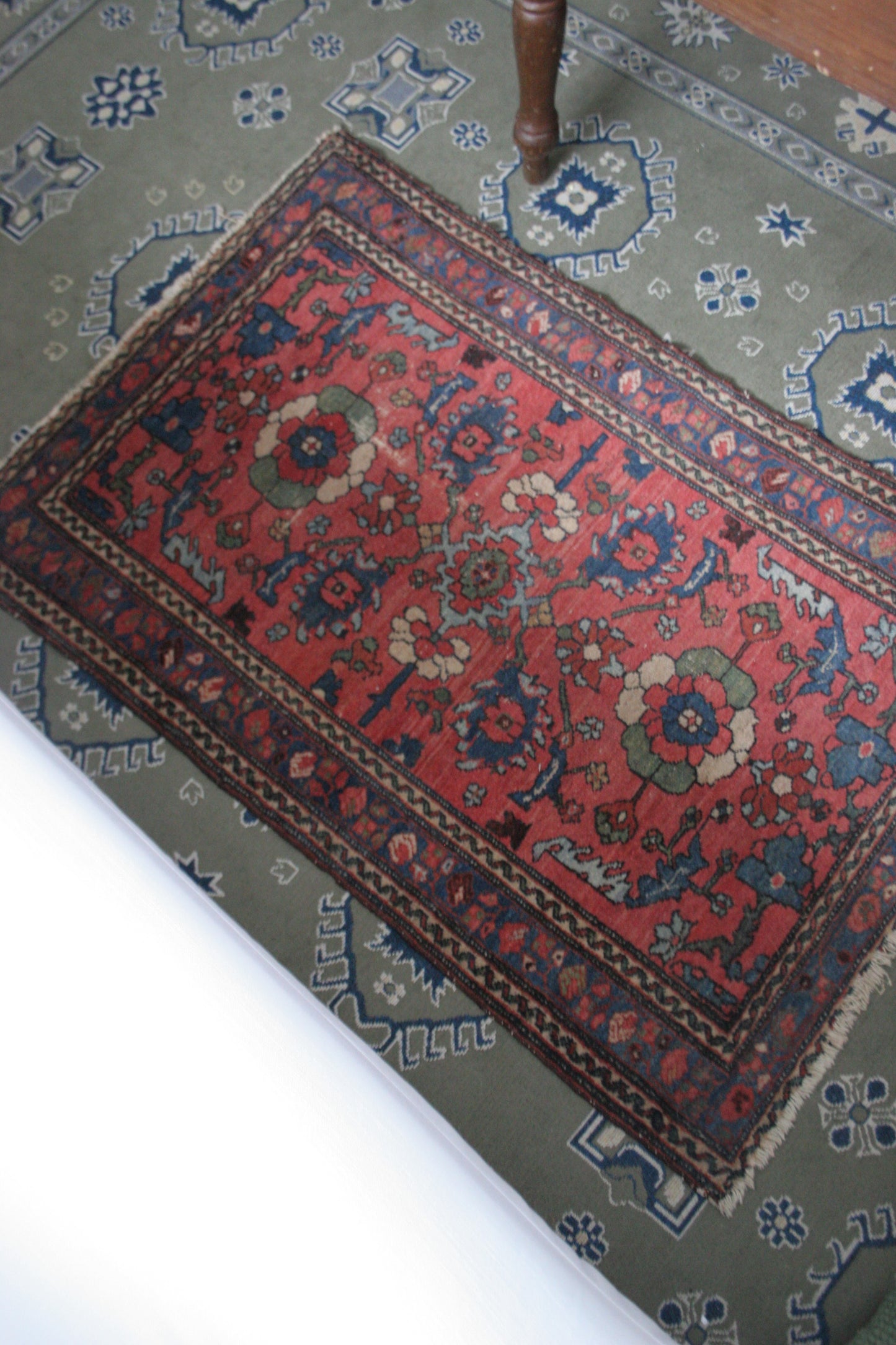 Antique Turkish rug 4x3