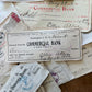 American paper ephemera | bank checks, receipts, and invoices from Ohio businesses dated between 1889 and 1916
