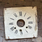 Early wooden clock face