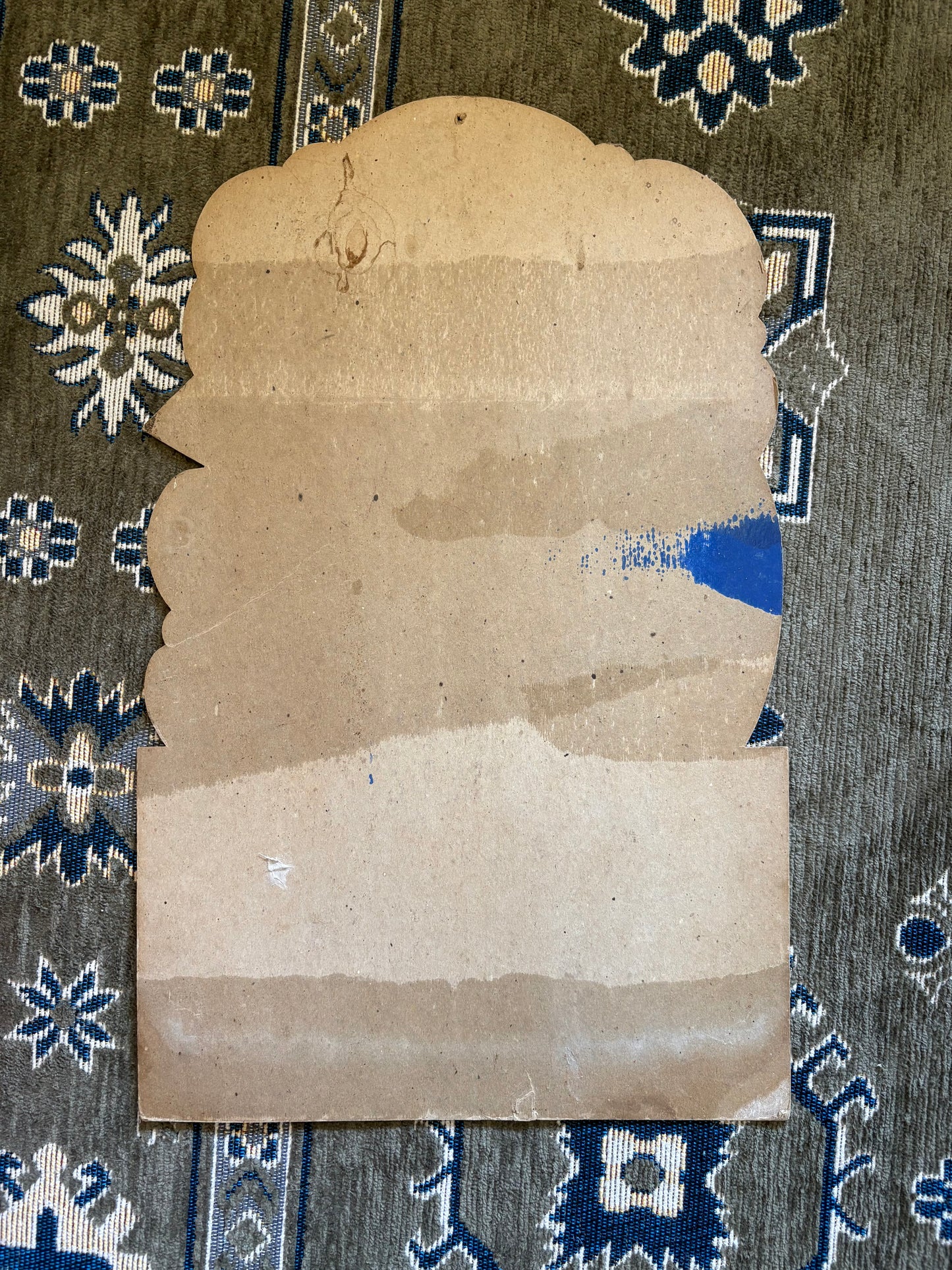 Vintage Fair cardboard poster | horse racing