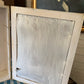 Antique small scalloped mirrored cabinet