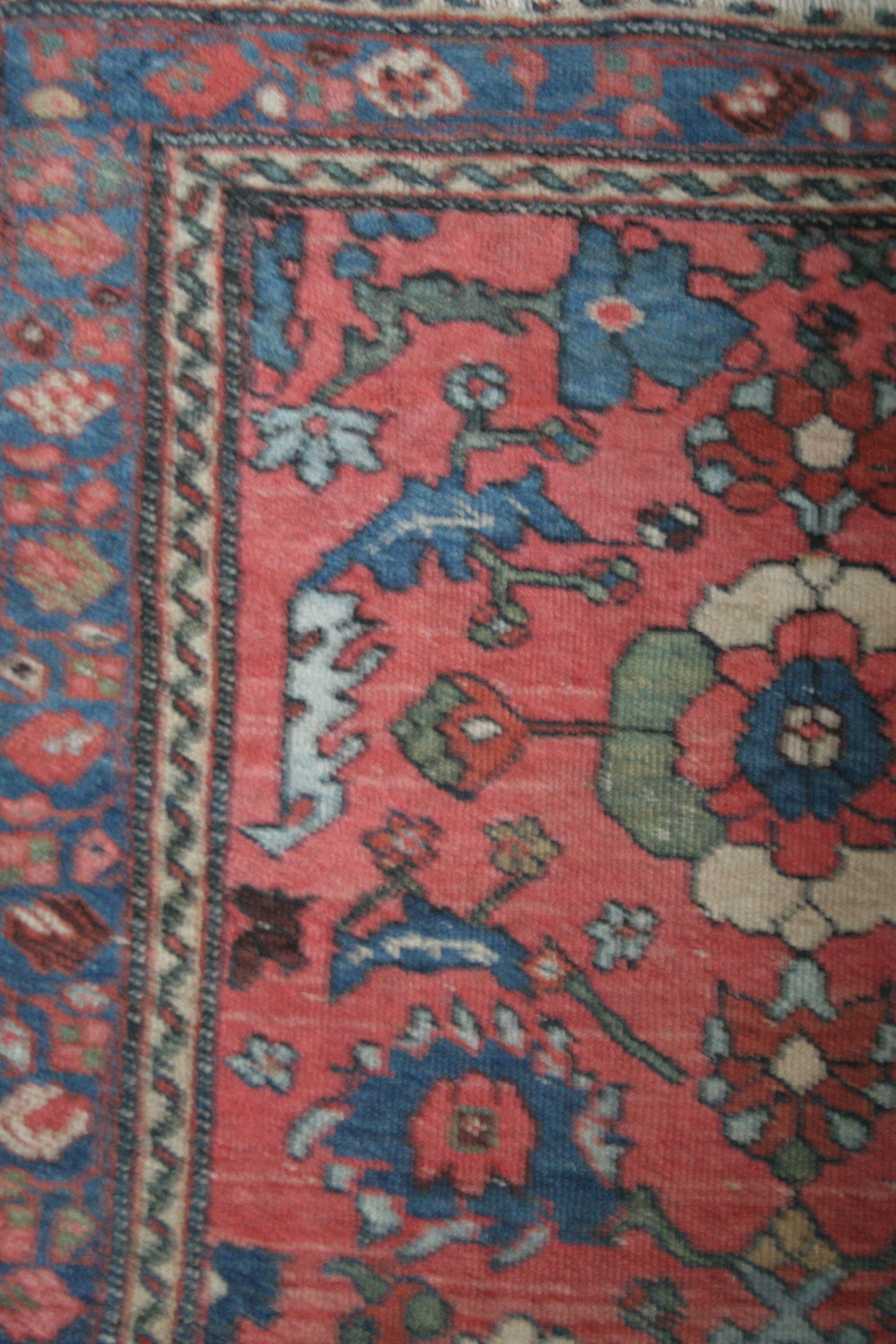 Antique Turkish rug 4x3