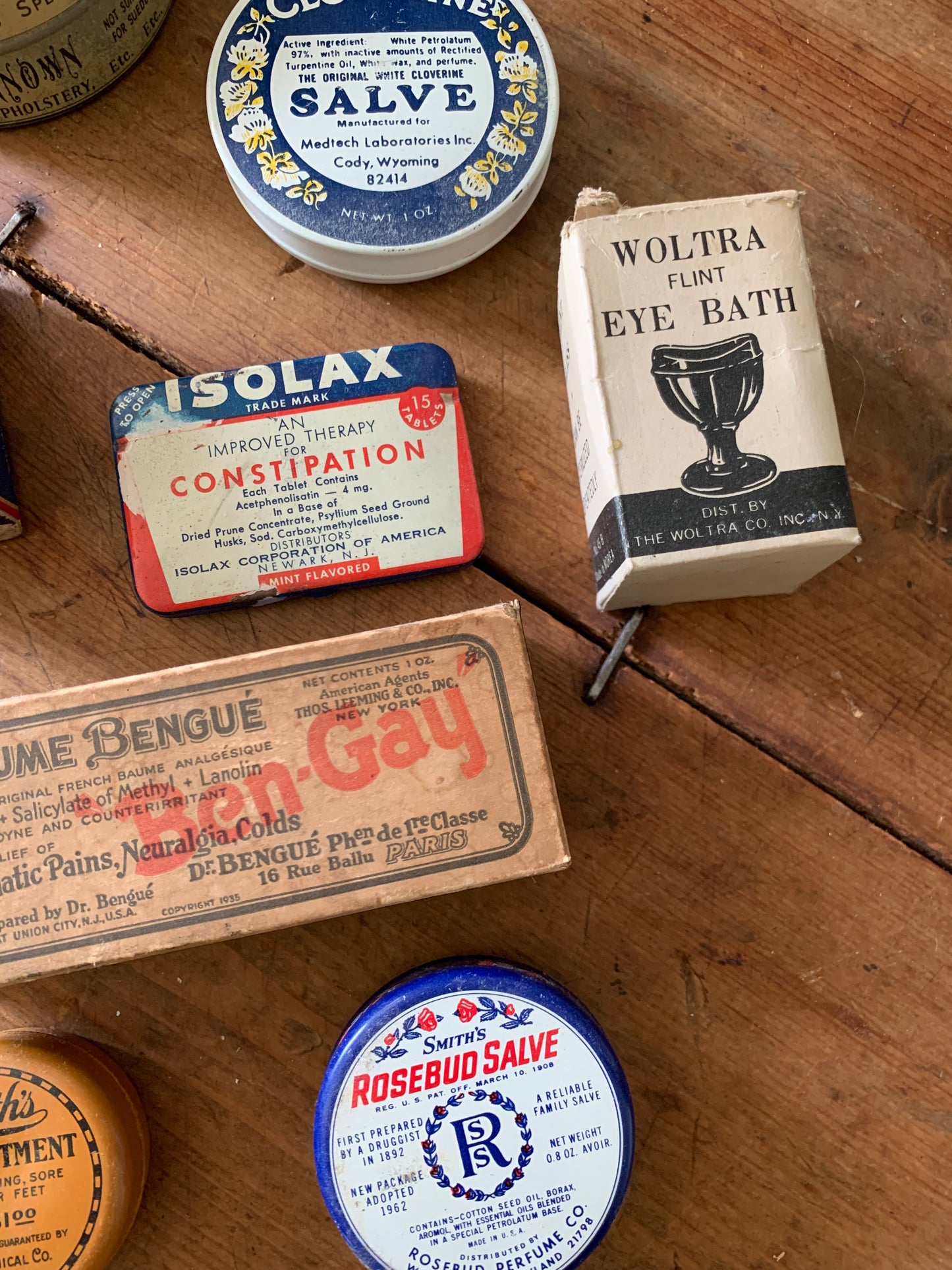 Vintage tin | medicine lot
