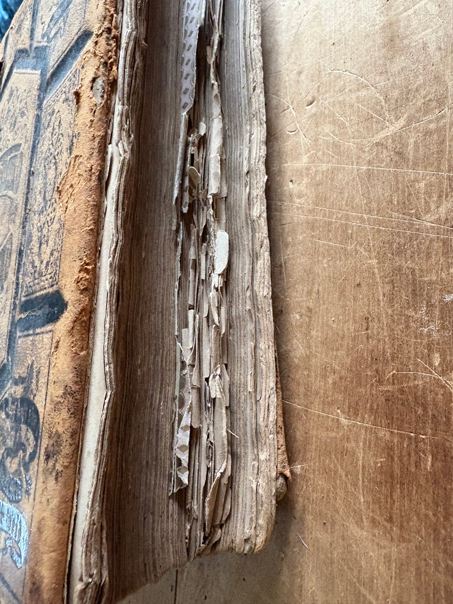 antique German family Bible