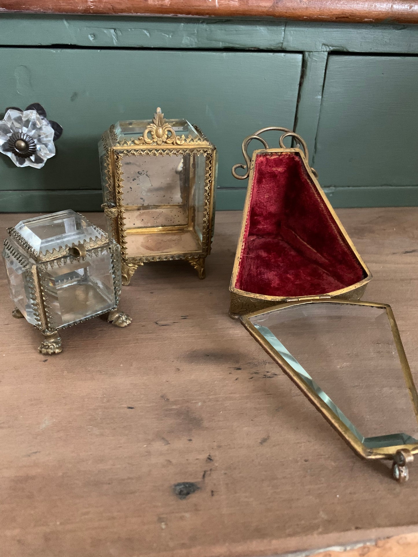 Antique French trinket box
