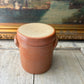 Vintage French Stoneware Confit Pot Salt Pot