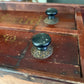 Antique A.W. Co “Roll Braid” Victorian spool drawer cabinet