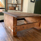 Vintage wooden stool