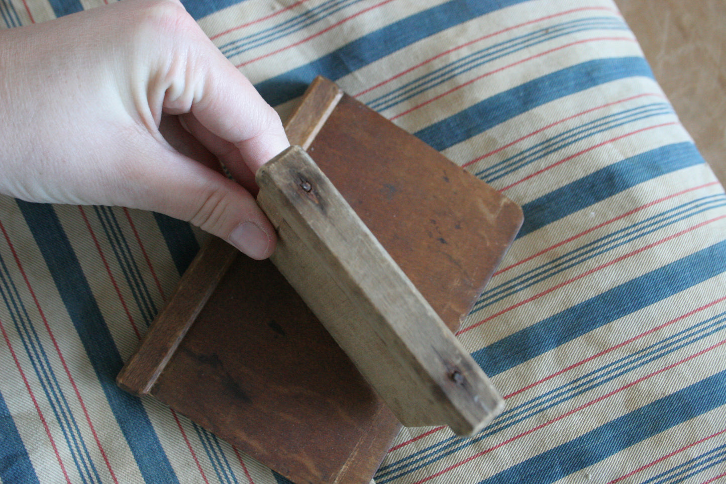 Early Rare Antique Wooden Handmade Dough Scrapers Pastry Cutters Woodenware