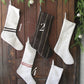 Antique Turkish rug handmade Christmas stockings