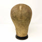 Antique canvas mannequin head form
