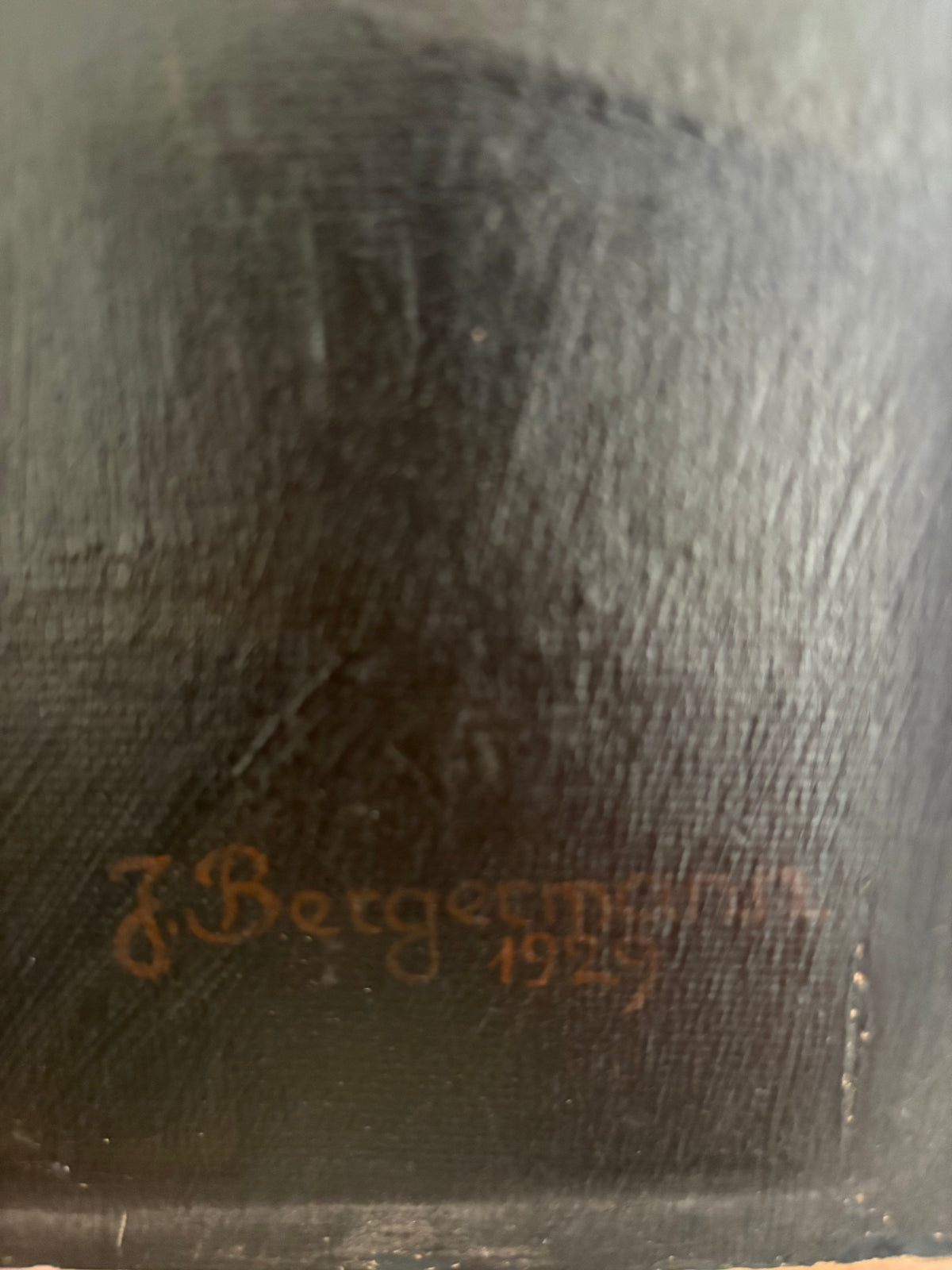 Antique portrait of man on board