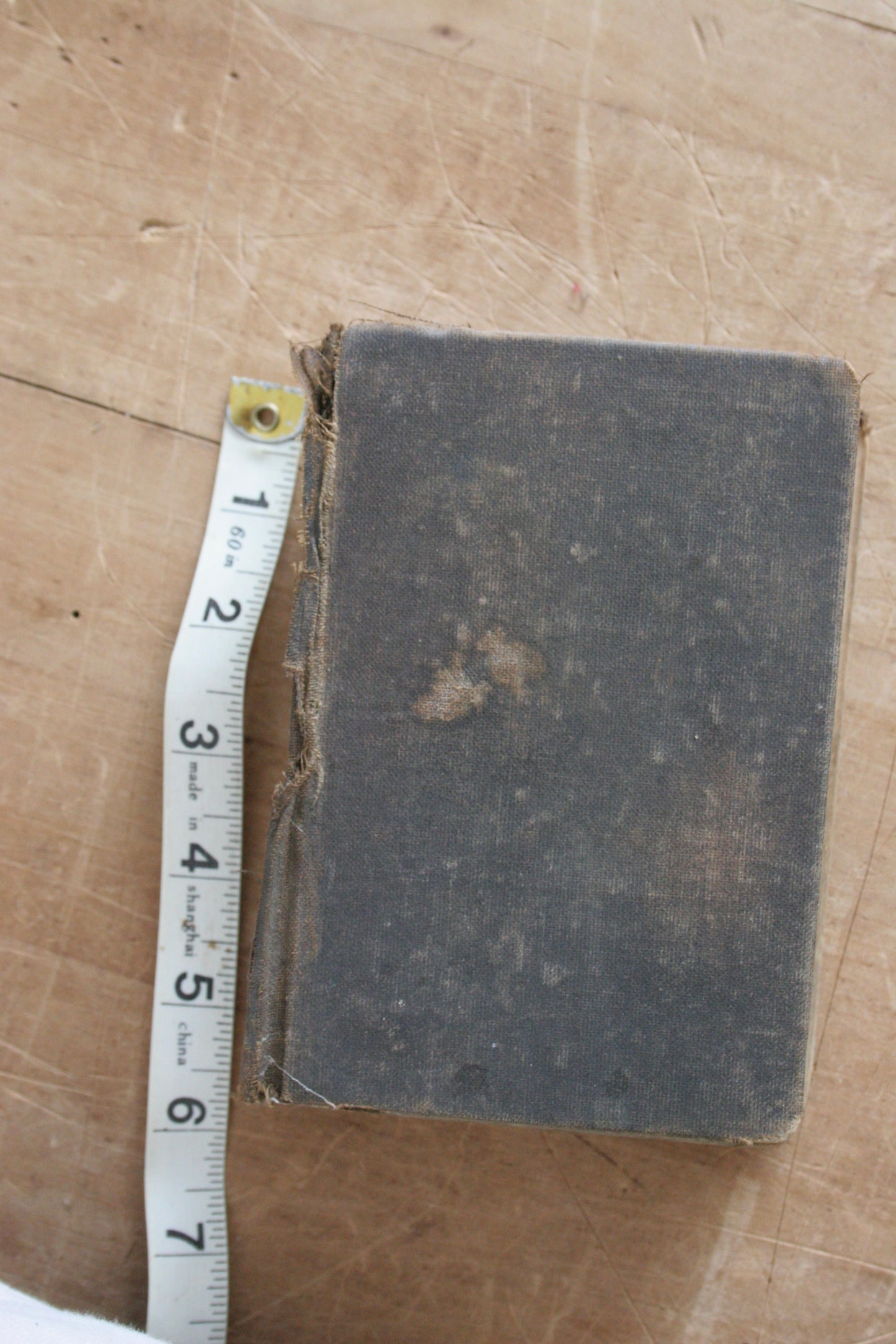 Antique HYMNS book 1800s with dried flowers