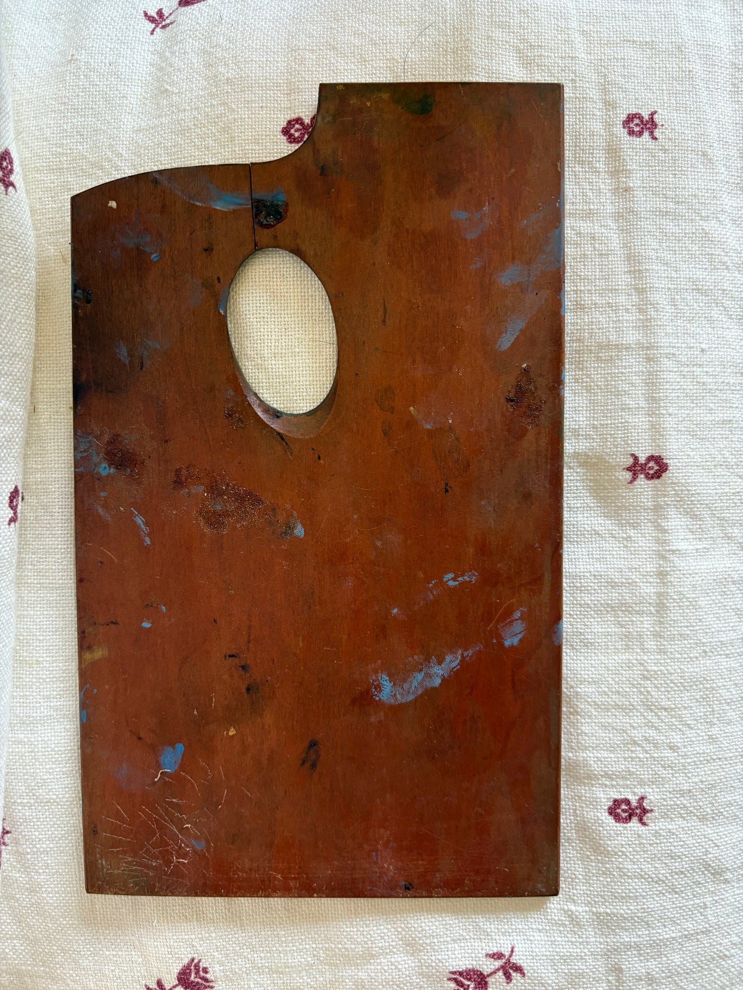 Antique art palette