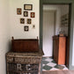 Vintage hand painted silhouette