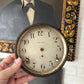 Vintage metal clock face
