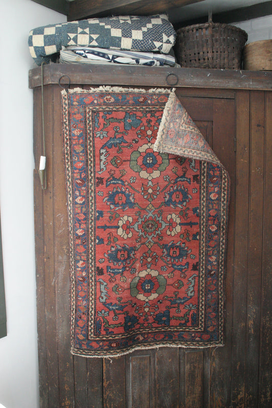 Antique Turkish rug 4x3