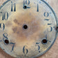 Vintage metal clock face set of two