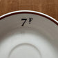 Antique French bistro plate
