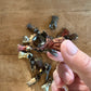 Antique Victorian Christmas candle clips
