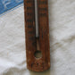 Vintage wooden thermometer