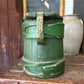 Antique wooden green tankard
