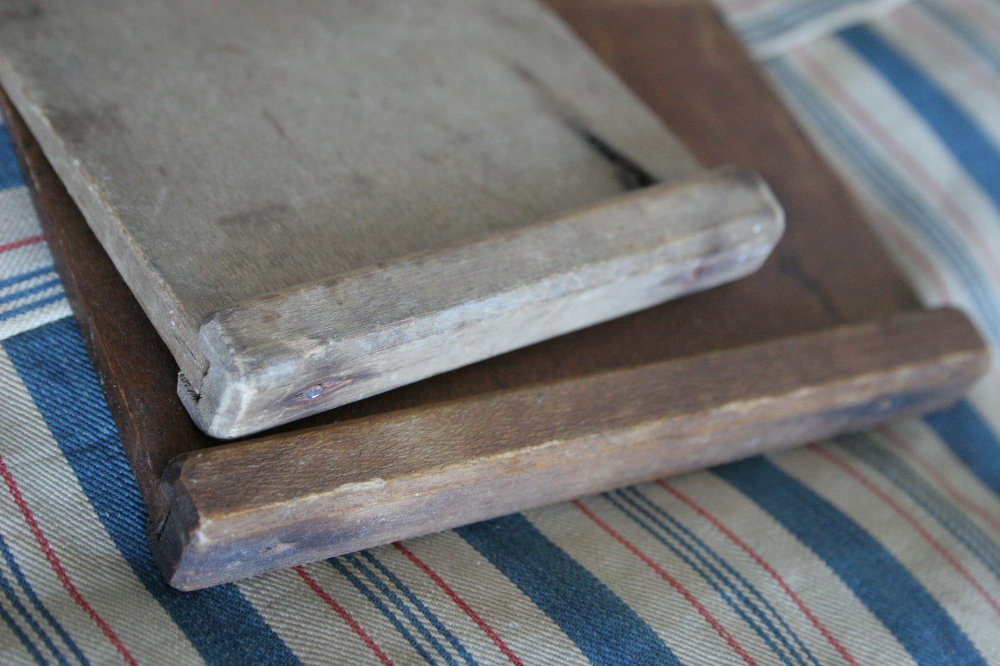 Early Rare Antique Wooden Handmade Dough Scrapers Pastry Cutters Woodenware