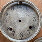 Vintage metal clock face set of two
