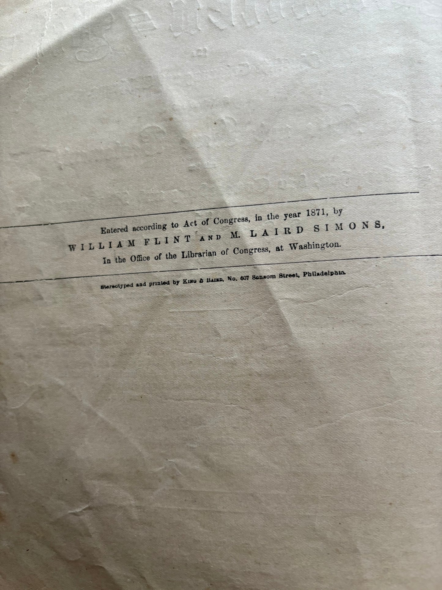 antique German family Bible