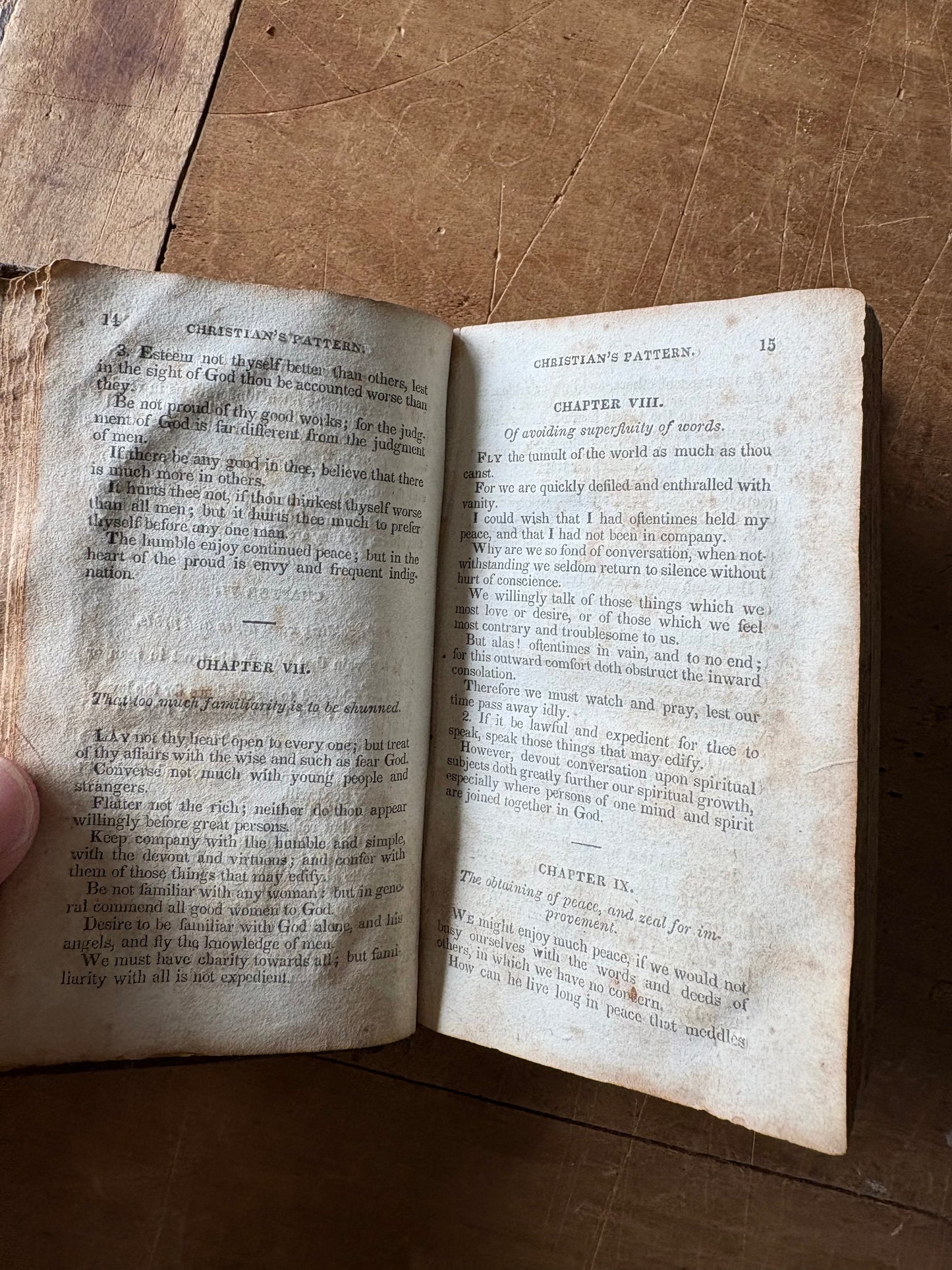 Rare Methodist Founder John Wesley Extract of Imitation of Christ 1830