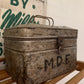 Vintage metal lunch box