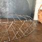 Vintage French wire wall basket