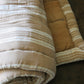 Vintage French ticking Daybed Mattress | heavy burlap