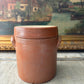Vintage French Stoneware Confit Pot Salt Pot