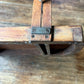 Antique wooden bread slicer with bread knife