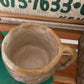 Vintage handmade pottery mugs