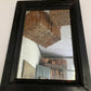 Antique wooden framed mirror