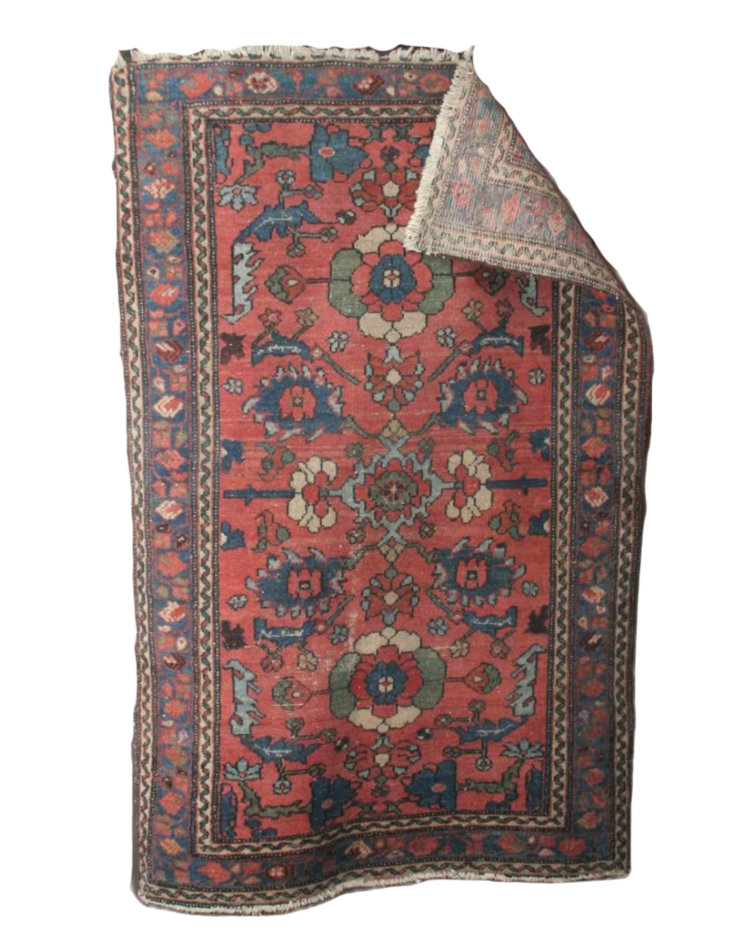 Antique Turkish rug 4x3