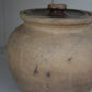 Antique Stoneware Pot with Lid