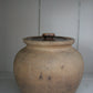 Antique Stoneware Pot with Lid