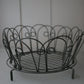 Antique French Wire Collapsable Egg Basket