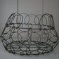 Antique French Wire Collapsable Egg Basket