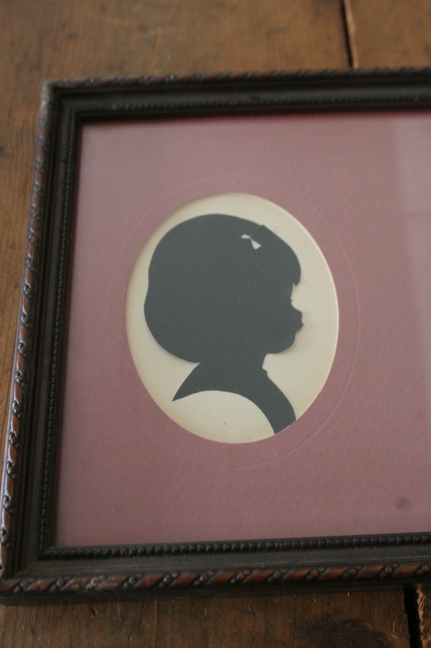 Vintage Framed Silhouettes