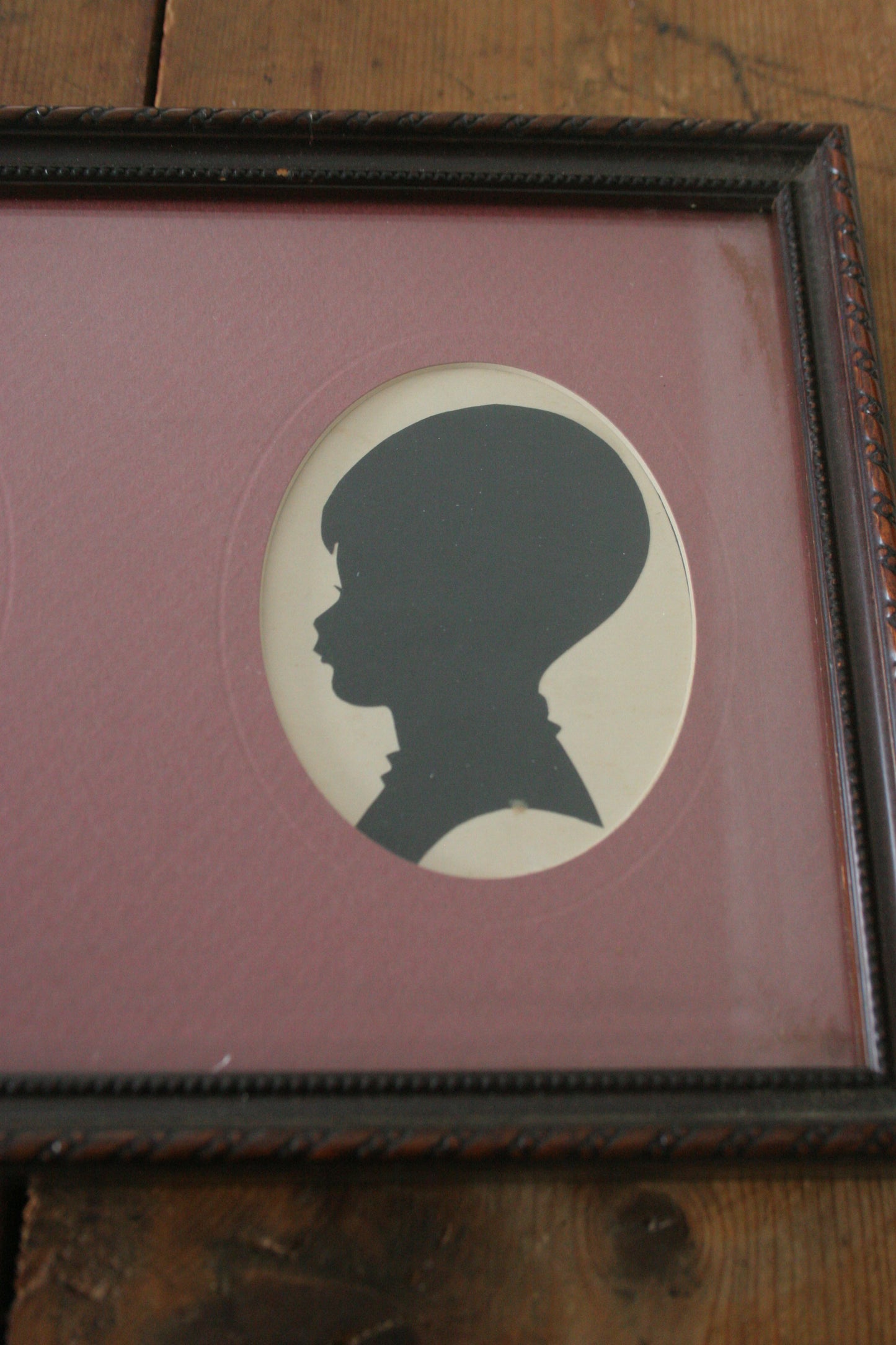 Vintage Framed Silhouettes