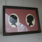 Vintage Framed Silhouettes